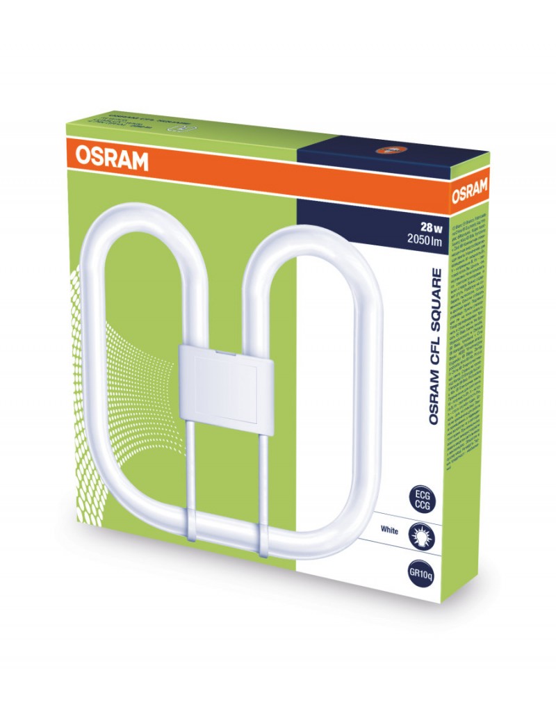 Osram 2d Cfl Square 28w 835 White 4pin 